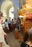 Introductory word at the choir of the Úterý church
